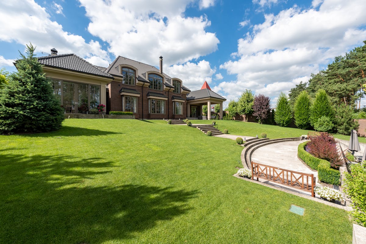 Beautiful luxury home exterior